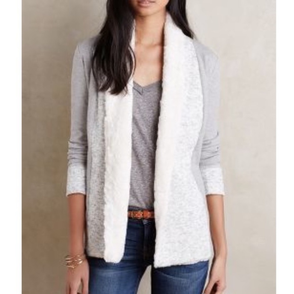 Anthropologie Saturday Sunday Ambrose Faux Fur